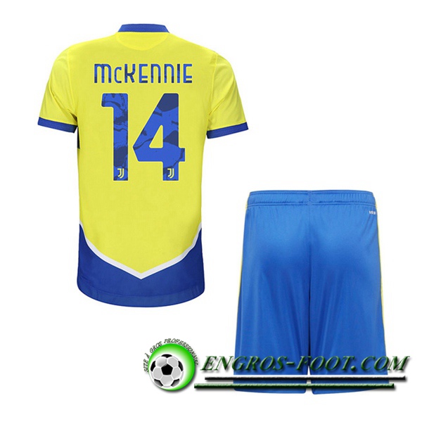 Maillot de Foot Juventus (MCKENNIE 14) Enfant Third 2021/2022