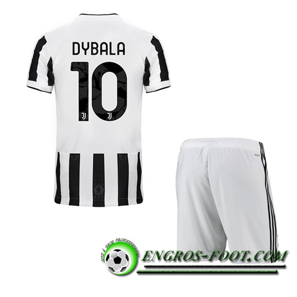 Maillot de Foot Juventus (DYBALA 10) Enfant Domicile 2021/2022