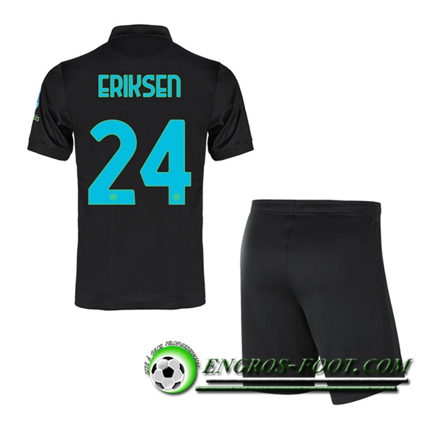 Maillot de Foot Inter Milan (ERIKSEN 24) Enfant Third 2021/2022