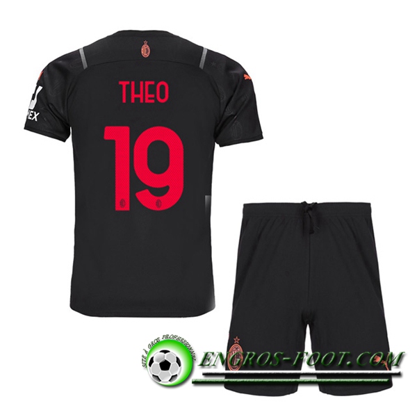 Maillot de Foot AC Milan (THEO 19) Enfant Third 2021/2022