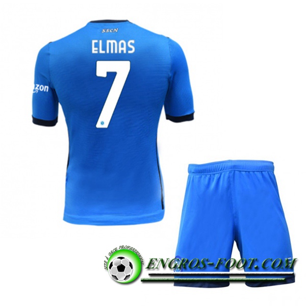 Maillot de Foot SSC Naples (ELMAS 24) Enfant Domicile 2021/2022