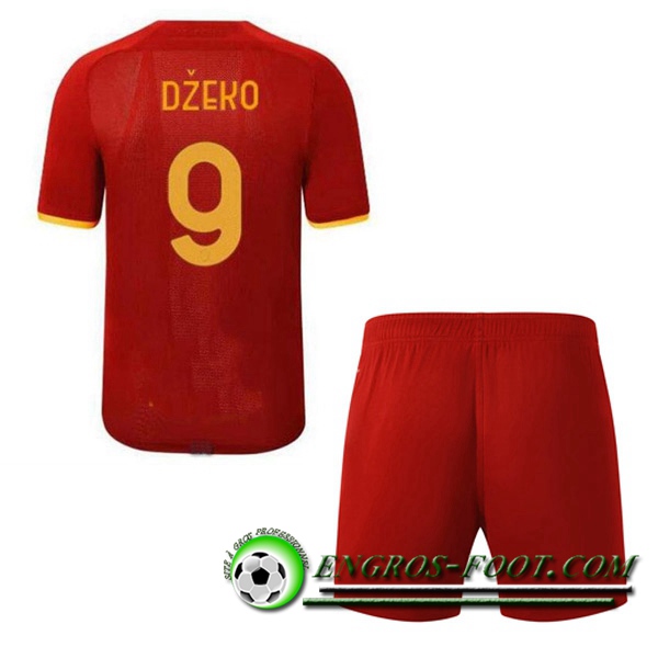 Maillot de Foot AS Rome (DZEKO 9) Enfant Third 2021/2022