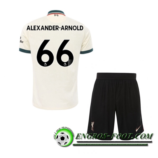 Maillot de Foot FC Liverpool (Alexander Arnold 66) Enfant Exterieur 2021/2022