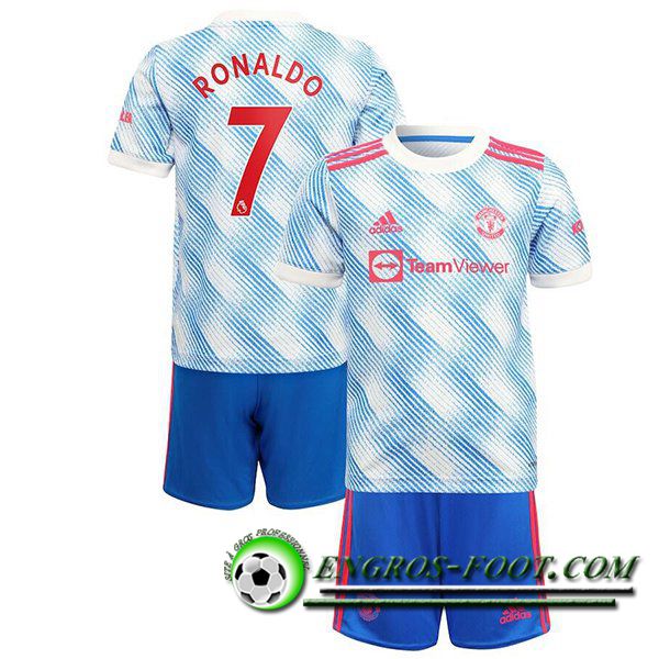 Maillot de Foot Manchester United (Ronaldo 7) Enfant Exterieur 2021/2022