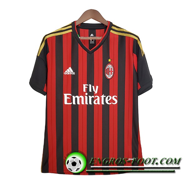 Maillot de Foot Milan AC Retro Domicile 2013/2014