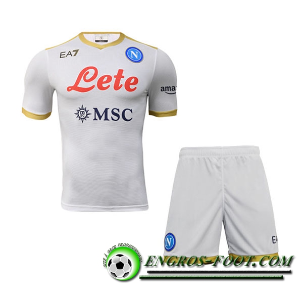 Maillot de Foot SSC Naples Enfant Exterieur 2021/2022