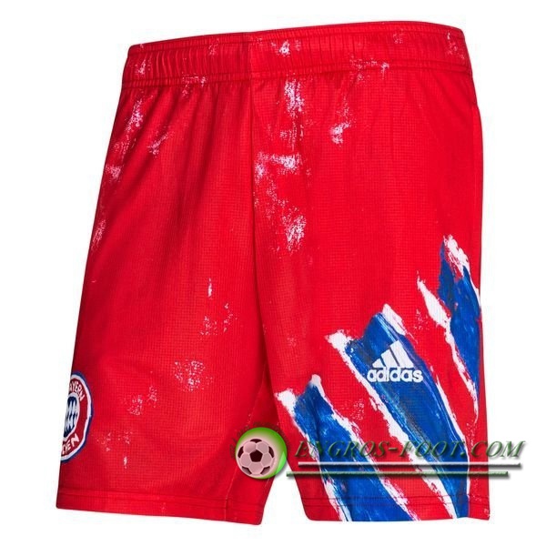 Engros-foot: Short Foot Bayern Munich Race Humaine x Pharrell 2021 Thailande