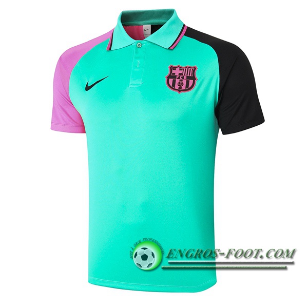 Polo Foot FC Barcelone Vert 2020/2021