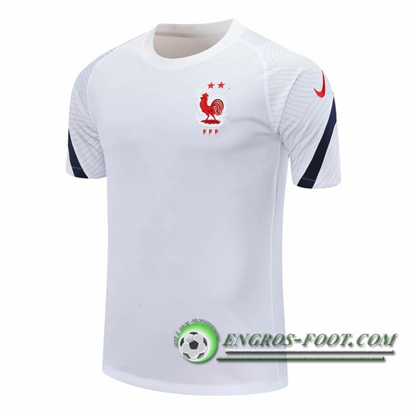 Training T-Shirts France Blanc 2020/2021