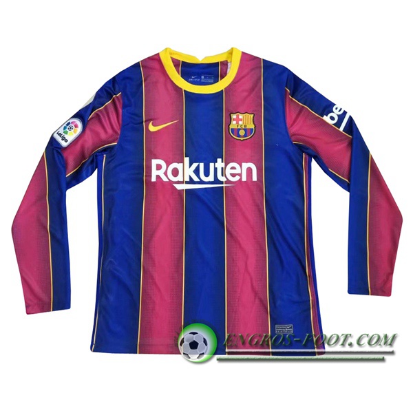 Engros-foot: Jeu Maillot de Foot FC Barcelone Domicile Manche longue 2020/2021 Thailande