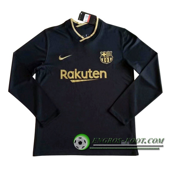 Engros-foot: Jeu Maillot de Foot FC Barcelone Exterieur Manche longue 2020/2021 Thailande