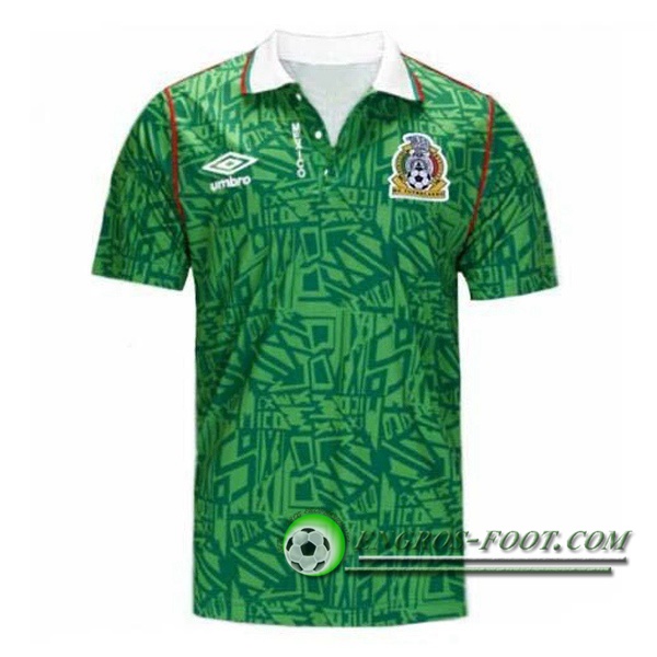 Engros-foot: Jeu Maillot de Foot Mexique Retro Domicile 1994