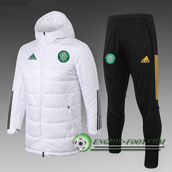 Doudoune Du Foot Celtic Blanc + Pantalon 2020/2021