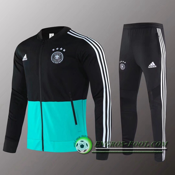 Ensemble Survetement de Foot - Veste Allemagne Noir 2020/2021