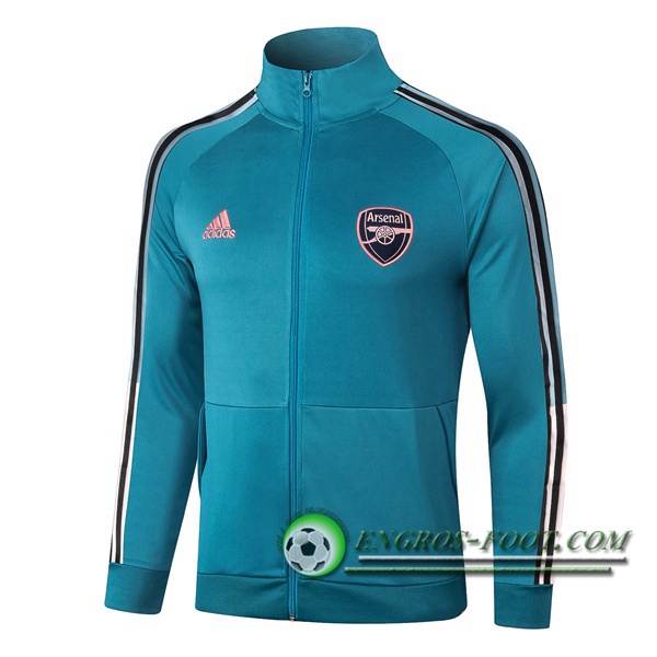 Nouveaux Veste Foot Arsenal Bleu 2020/2021