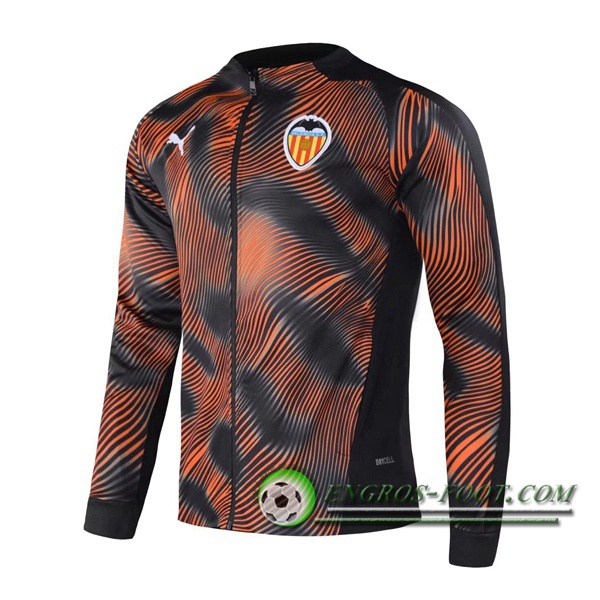 Nouveaux Veste Foot Valencia CF Jaune 2020/2021