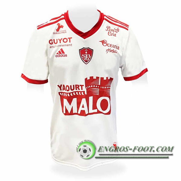 Engros-foot: Jeu Maillot de Foot Stade Brestois Exterieur 2020/2021 Thailande