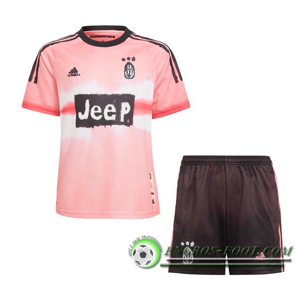 Engros-foot: Jeu Maillot Juventus Human Race x Pharrell Enfant 2021 Thailande