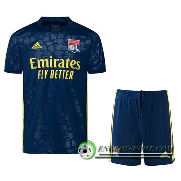 Engros-foot: Jeu Ensemble Maillot Foot Lyon OL Third + Short 2020/2021 Thailande