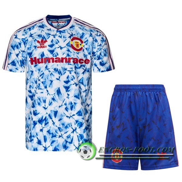 Engros-foot: Jeu Ensemble Maillot Manchester United Race Humaine x Pharrell + Short 2021 Thailande