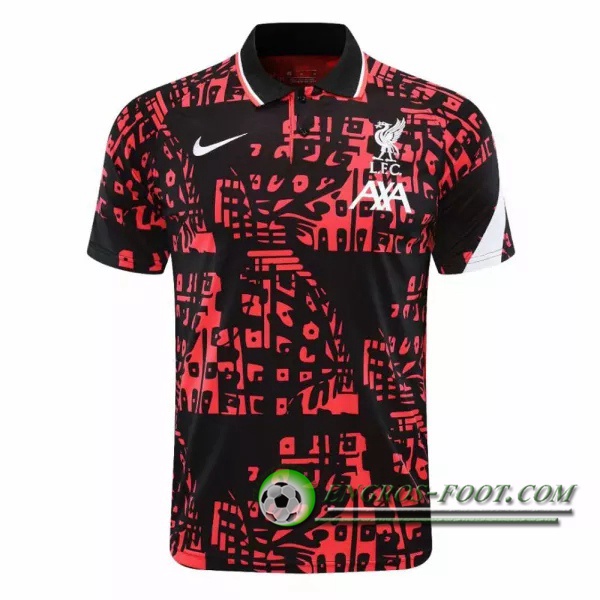 Polo Foot FC Liverpool Noir 2020/2021