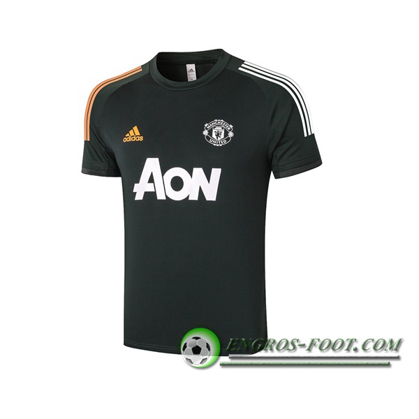 Training T-Shirts Manchester United Vert 2020/2021