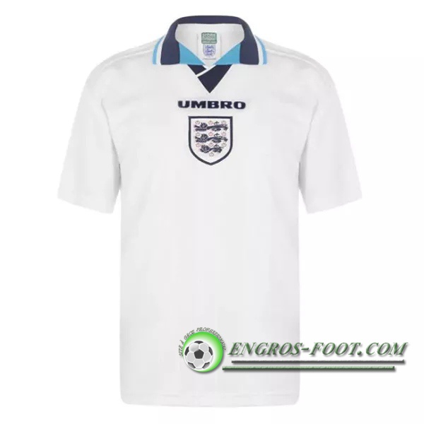 Engros-foot: Jeu Maillot de Foot Angleterre Retro Domicile 1996