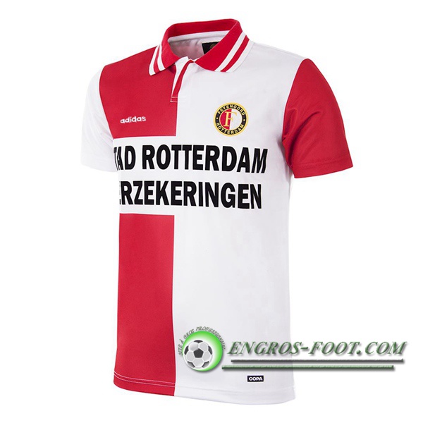 Engros-foot: Jeu Maillot de Foot Feyenoord Retro Domicile 1995