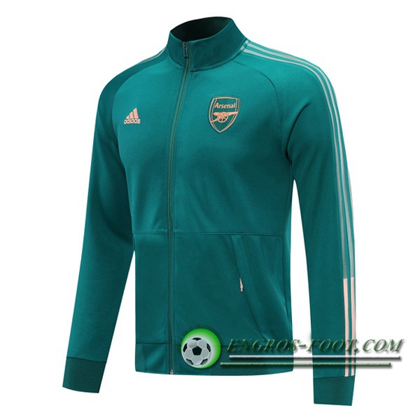 Nouveaux Veste Foot Arsenal Bleu 2020/2021