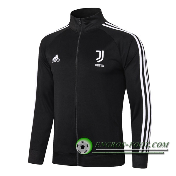 Nouveaux Veste Foot Juventus Noir 2020/2021