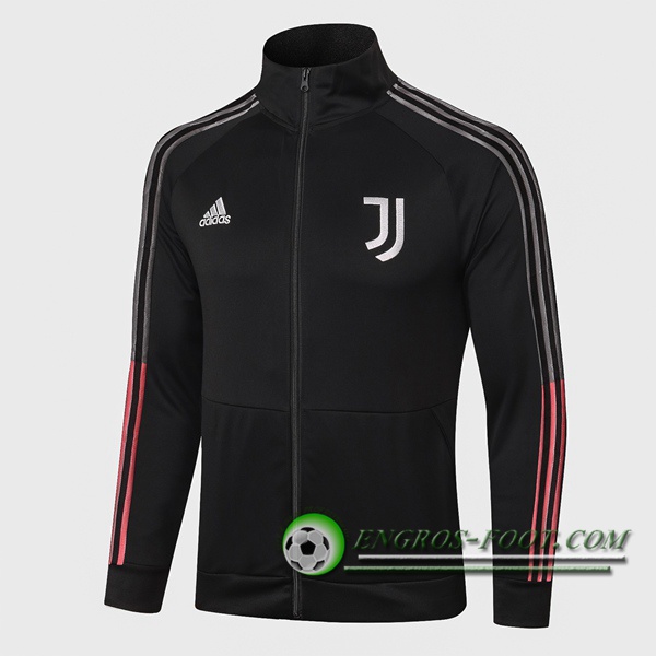 Nouveaux Veste Foot Juventus Noir 2020/2021