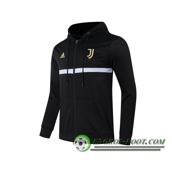 Nouveauxx Veste A Capuche Juventus Noir 2020/2021