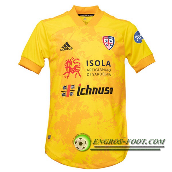 Engros-foot: Jeu Maillot Foot Cagliari Third Floqué 2020/2021 Thailande