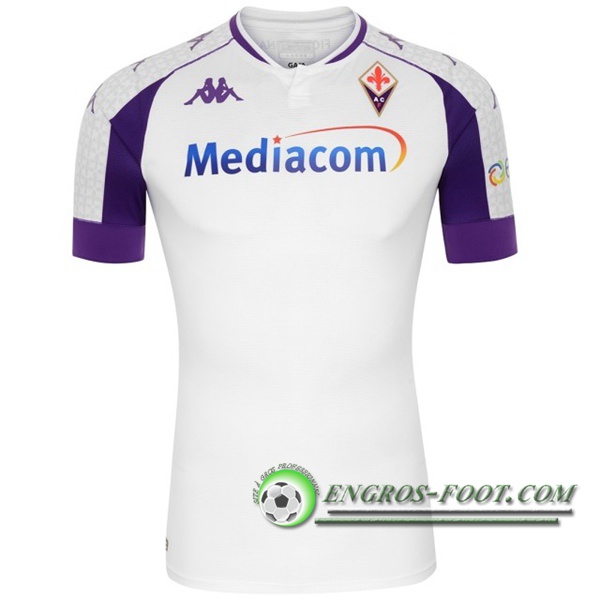 Engros-foot: Jeu Maillot Foot ACF Fiorentina Exterieur Floqué 2020/2021 Thailande