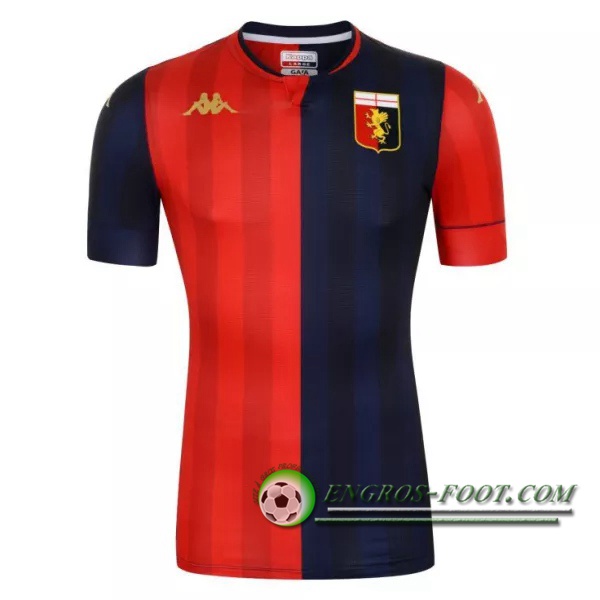 Engros-foot: Jeu Maillot Foot Genoa CFC Domicile Floqué 2020/2021 Thailande