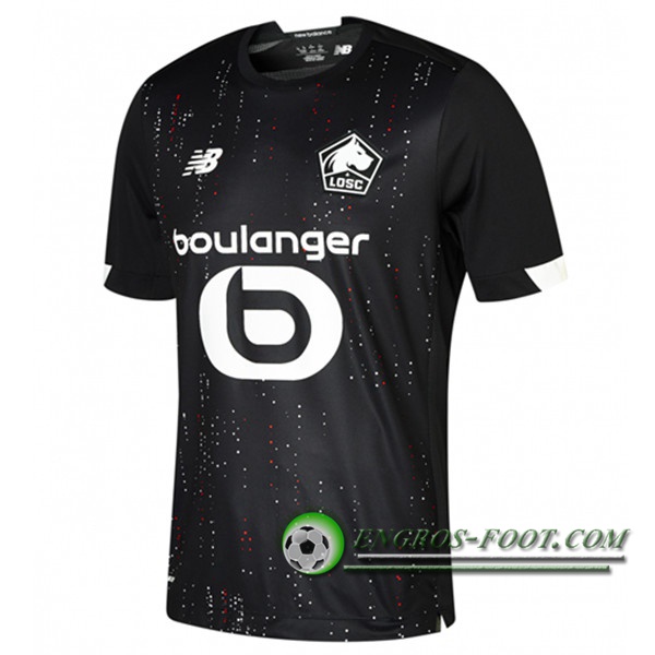 Engros-foot: Jeu Maillot Foot Lille OSC Exterieur Floqué 2020/2021 Thailande