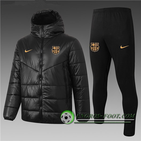 Doudoune Du Foot FC Barcelone Noir + Pantalon 2020/2021