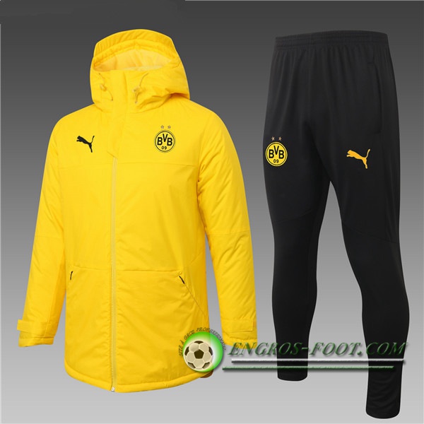 Doudoune Du Foot Dortmund BVB Jaune + Pantalon 2020/2021