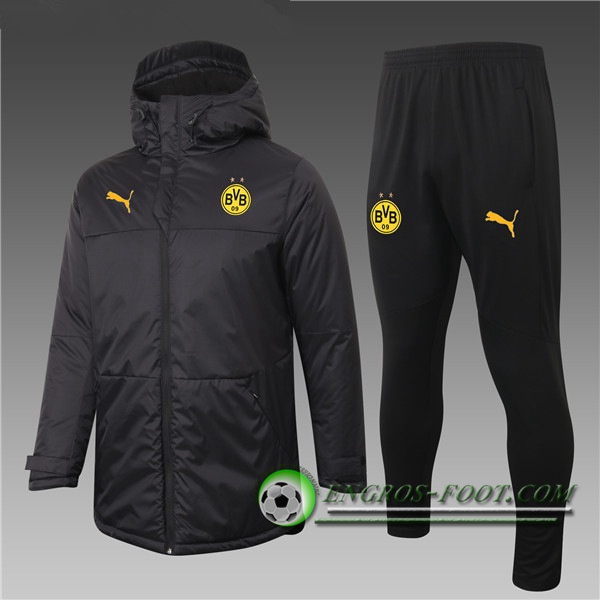 Doudoune Du Foot Dortmund BVB Noir + Pantalon 2020/2021