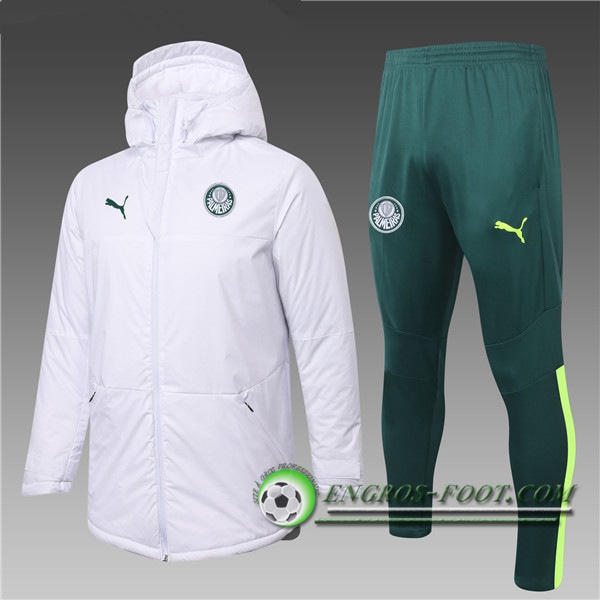 Doudoune Du Foot Palmeiras Blanc + Pantalon 2020/2021