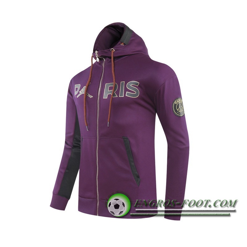 Nouveaux Coupe-Vent PSG Jordan Violet 2020/2021