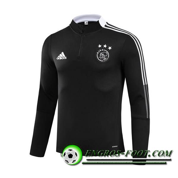 Sweatshirt Training AFC Ajax Noir/Blanc 2021/2022