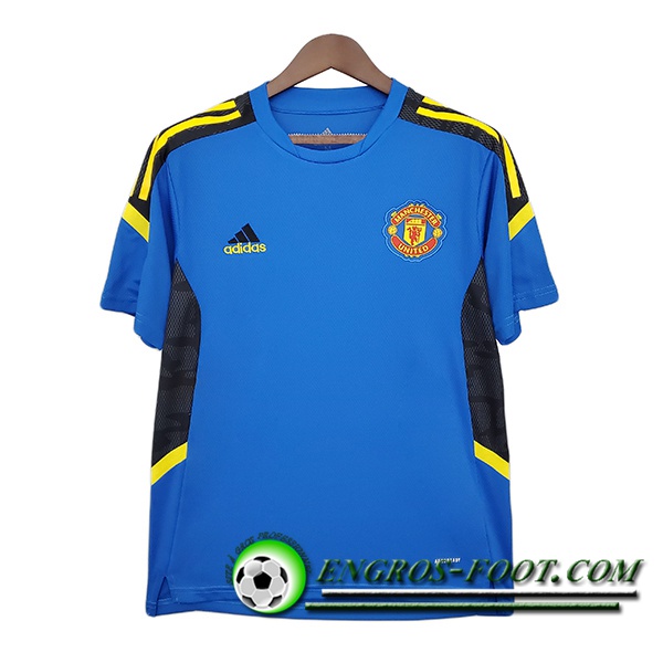 Training T-Shirts Manchester United Bleu 2021/2022