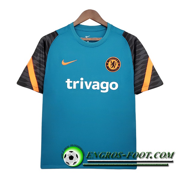 Training T-Shirts FC Chelsea Bleu/Noir 2021/2022