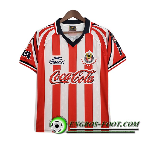 Maillot de Foot Guadalajara Chivas Retro Domicile 1998/1999