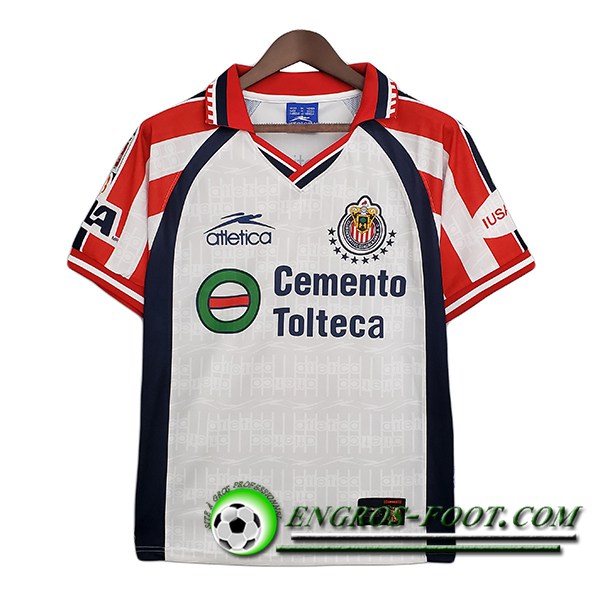 Maillot de Foot Guadalajara Chivas Retro Exterieur 1999/2000