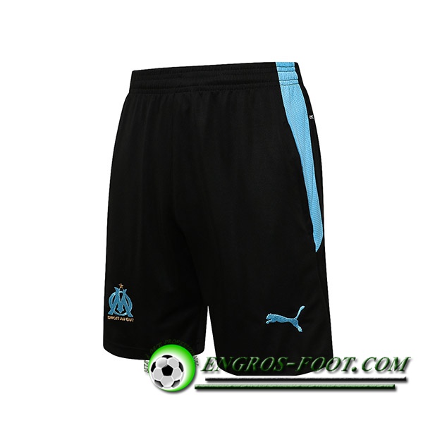 Short De Foot Marseille OM Bleu/Noir 2021/2022