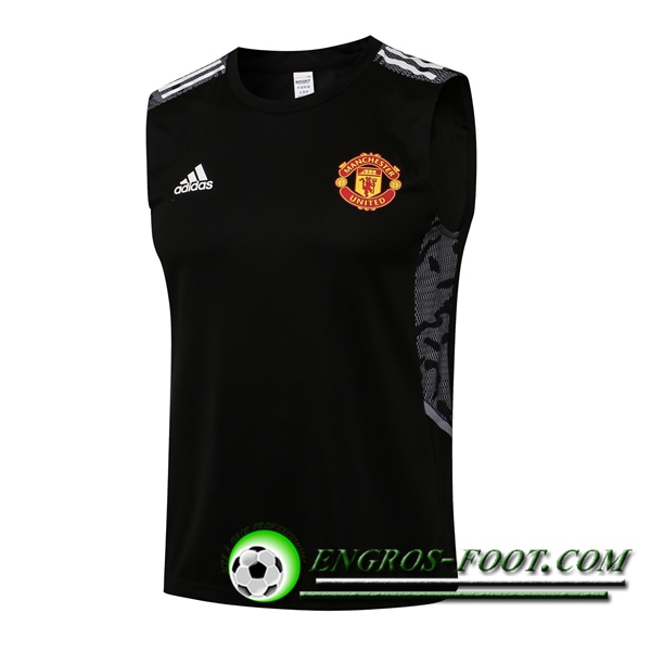 Training Debardeur Manchester United Noir 2021/2022