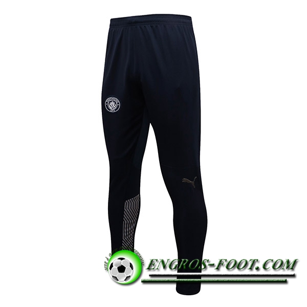 Training Pantalon Foot Manchester City Noir/Blanc 2021/2022