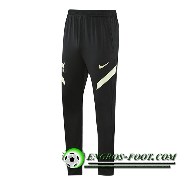 Training Pantalon Foot FC Liverpool Noir/Vert 2021/2022